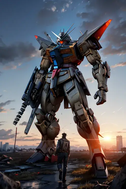 AI-Powered Gundam Art Generator